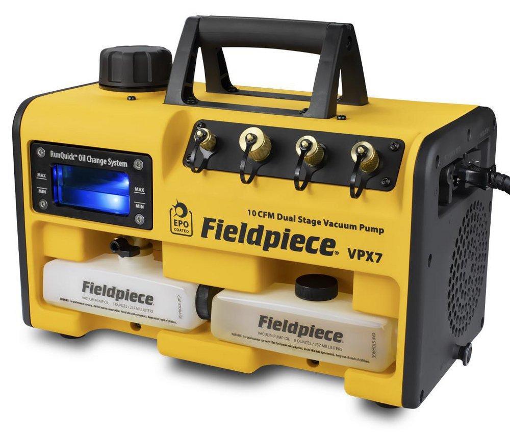 Fieldpiece VPX7 – Dual Stage, 10 CFM Vacuum Pump