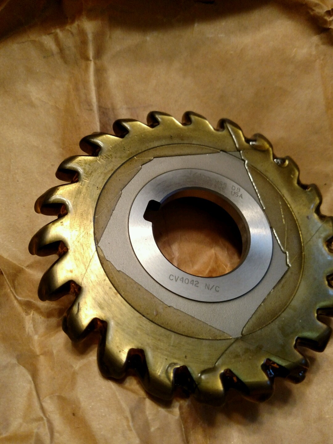 NIAGARA 13720 CONVEX CUTTER 4 X 1/4 X 1 1/4 CV4042 HSS UNC .3473 RAKE #59277