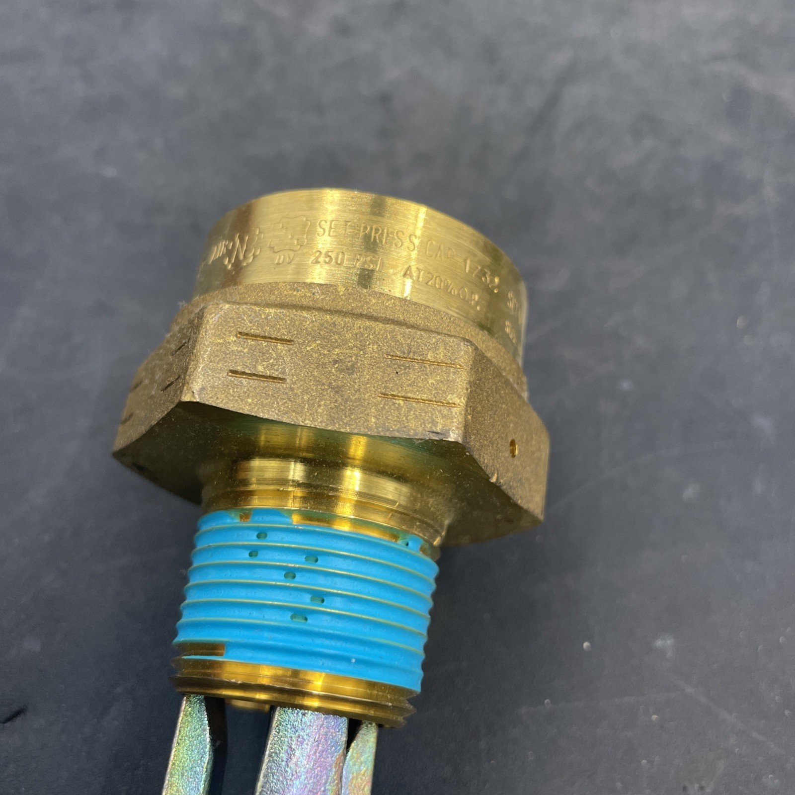 OMECA 3/4″ LP Gas Safety Pressure Semi-Internal Relief Valve 250 PSI Y16/41