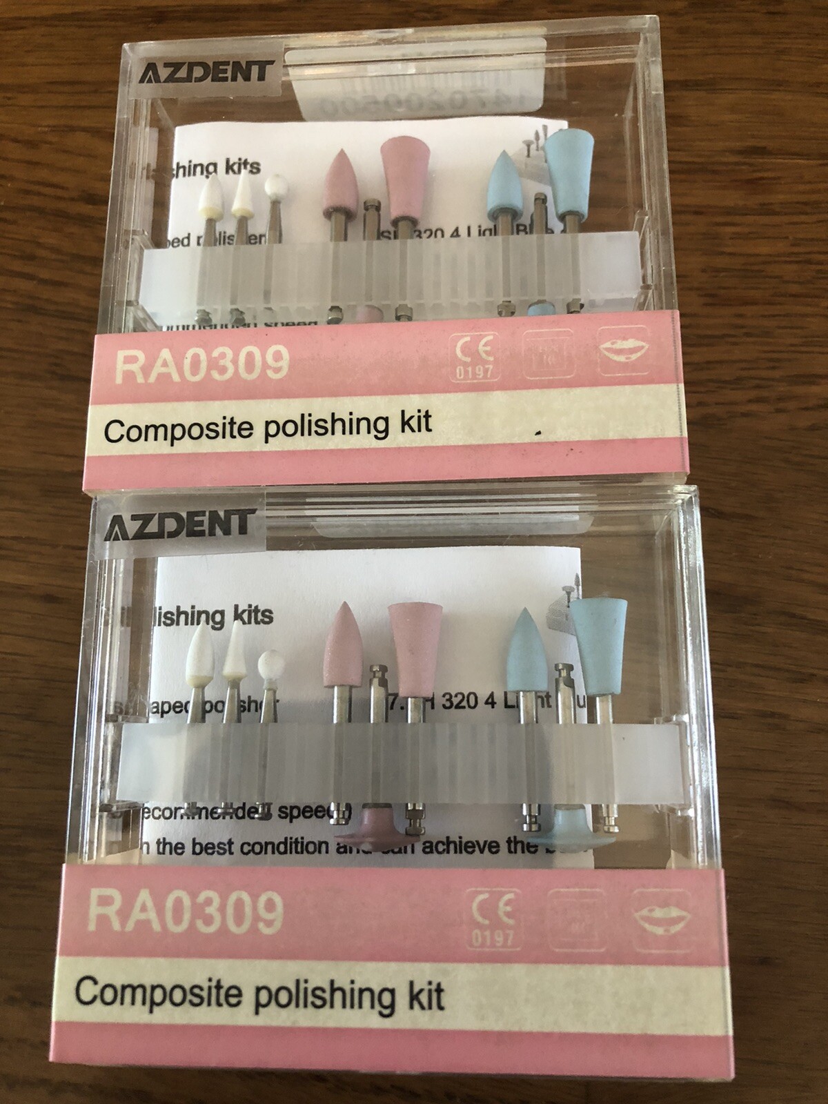 2 XDental Composite Polishing Kit RA0309 for Low-Speed Handpiece Teeth Polishing