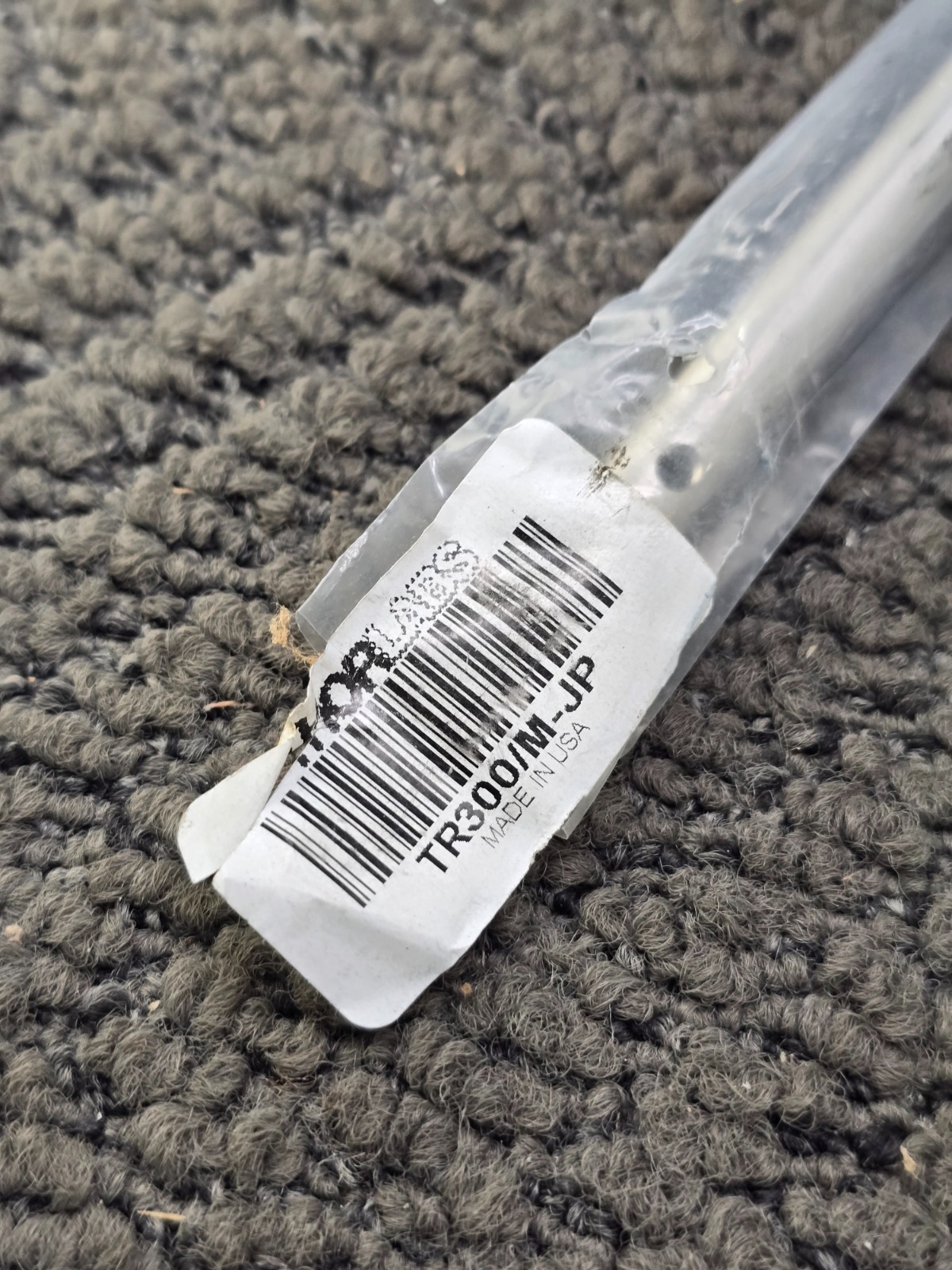 (QTY5) Thorlabs TR300/M-JP Optical Post SS M4 Setscrew M6 Tap 300mm L x 12mm Dia