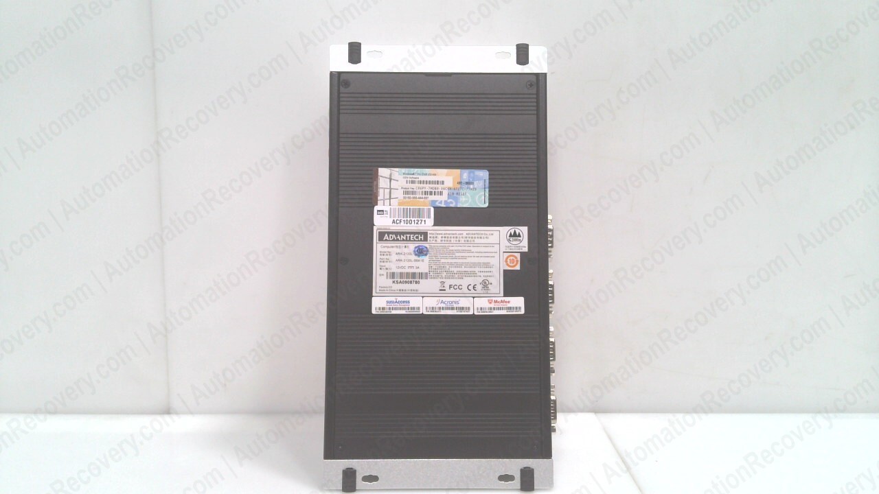 ADVANTECH ARK-2120 L-S6A1 E, INTEL ATOM N2600 FANLESS EMBEDDED BOX PC, N #338584