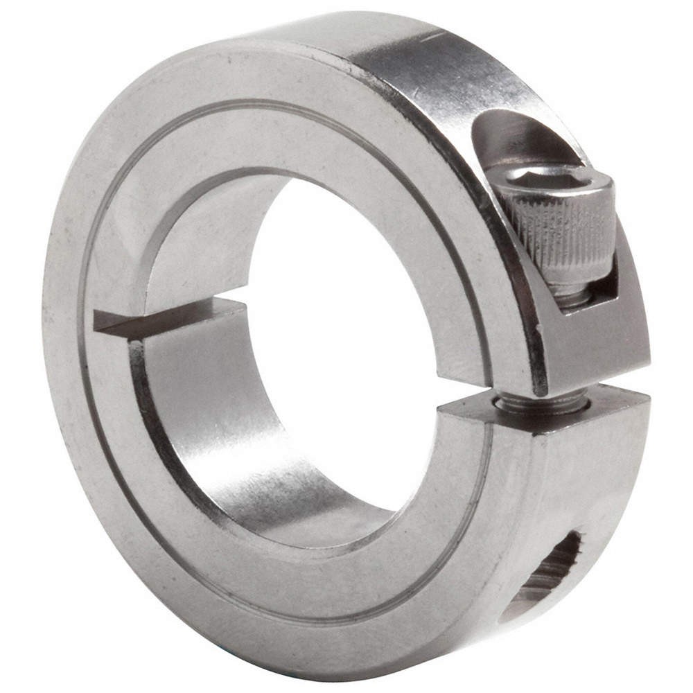 CLIMAX METAL PRODUCTS 1C-062-S Shaft Collar,Clamp,1Pc,5/8 In,SS 29NV75