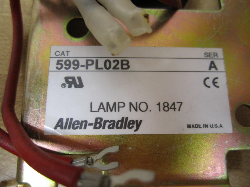 Allen Bradley 599-PL02B Pilot Light Kit 599PL02B Series A