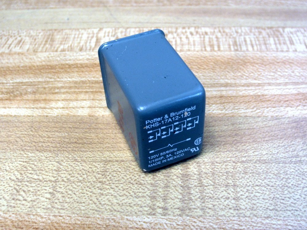 Magnecraft Struthers Dunn KHS-17A12-120 Potter & Brumfield Relay KHS17A12120