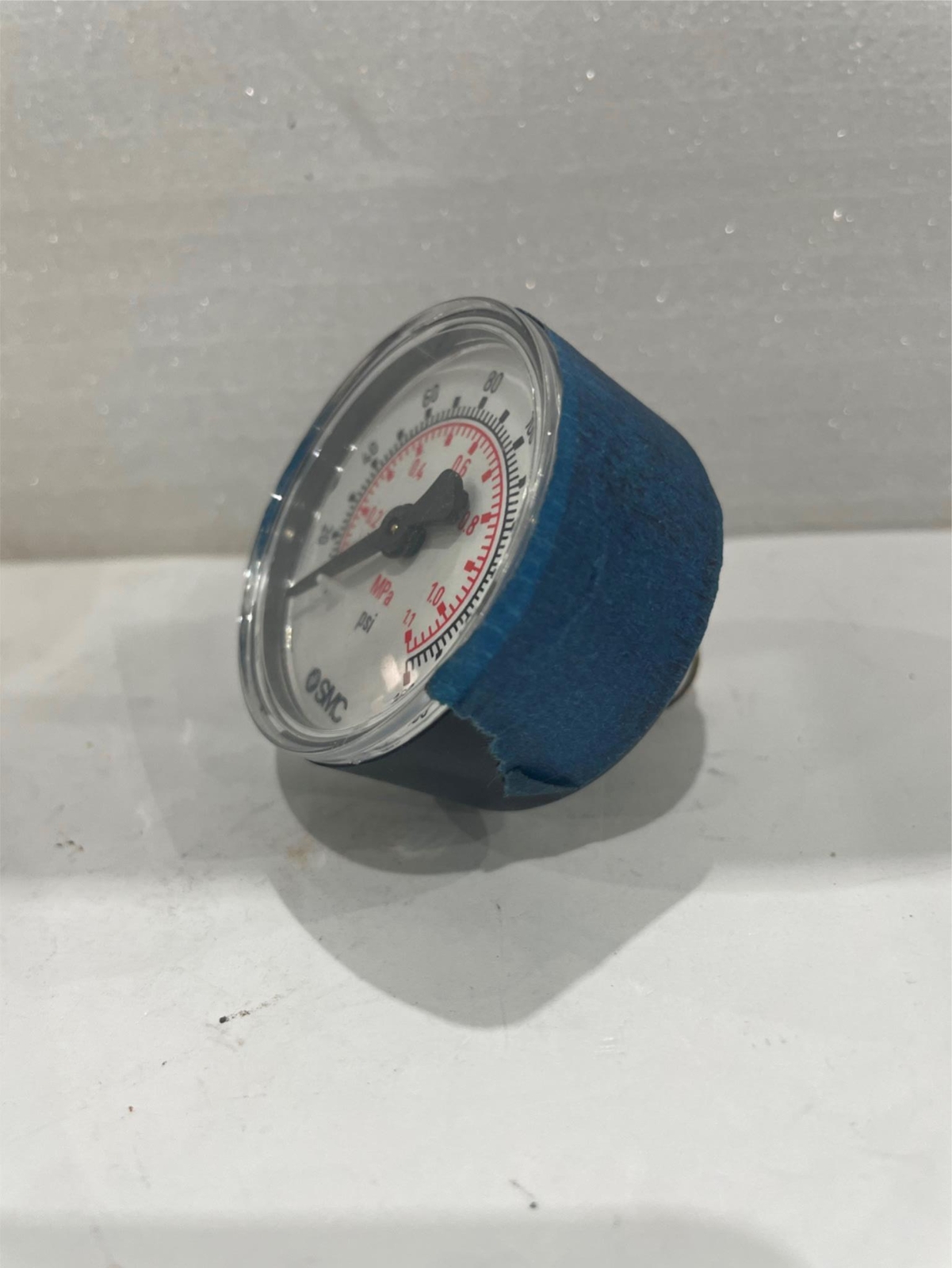 SMC, Pressure Gauge, 0-160 PSI, Used