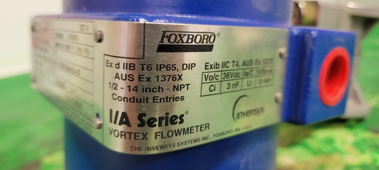 ⚡FOXBORO I/A SERIES 83 VORTEX 1″ FLOWMETER PESSCO IS OFFERING 1 G100723-4 🗽