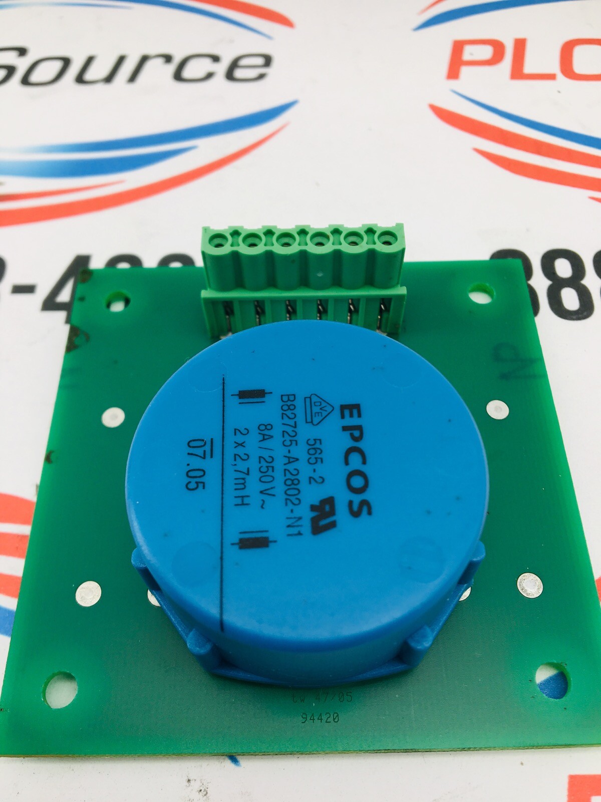 EPCOS 05-2202-1 ZA1559 CAPACITOR BOARD