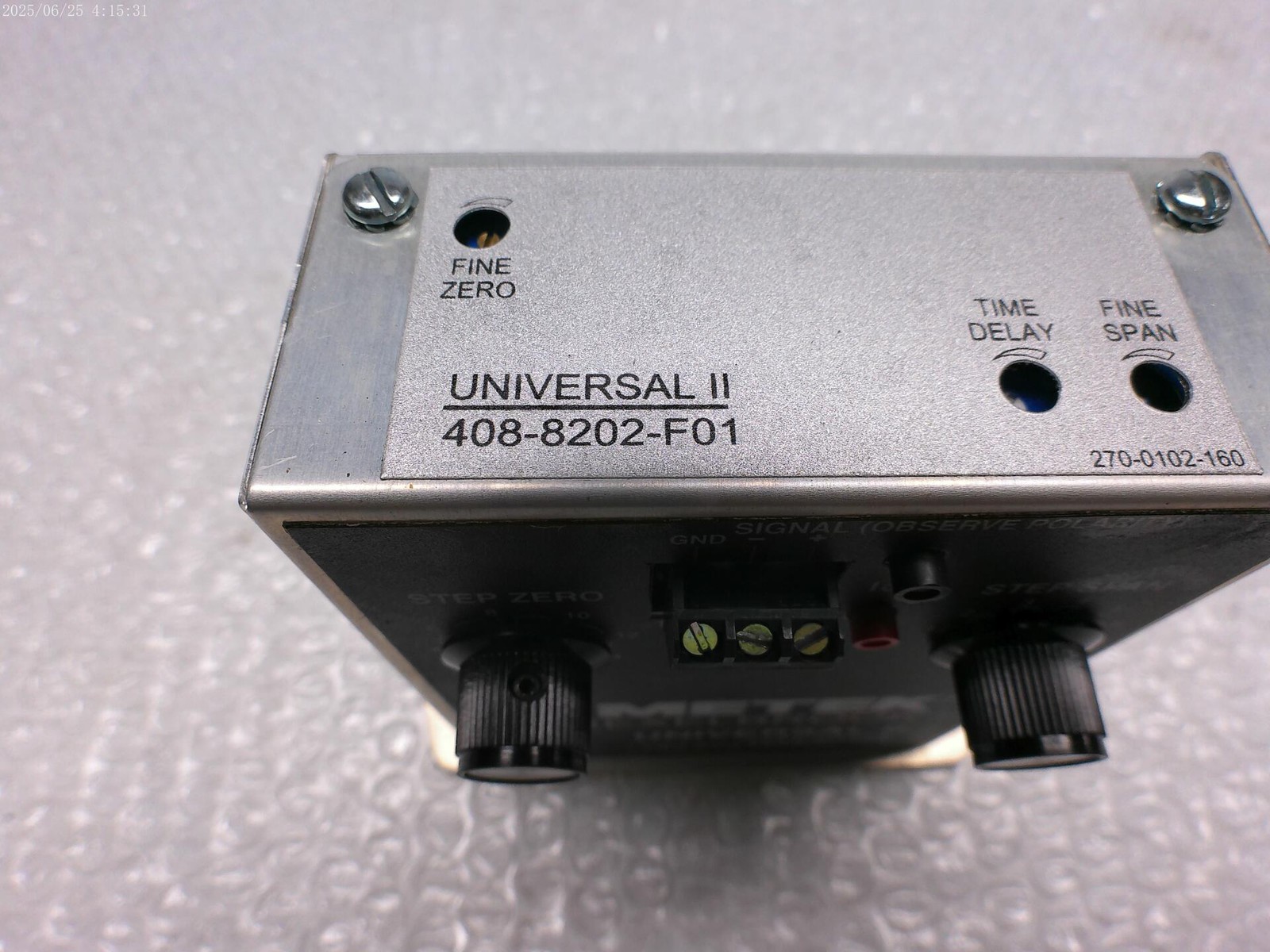 AMETEK DREXELBROOK 408-8202-F01 TRANSMITTER NSNP