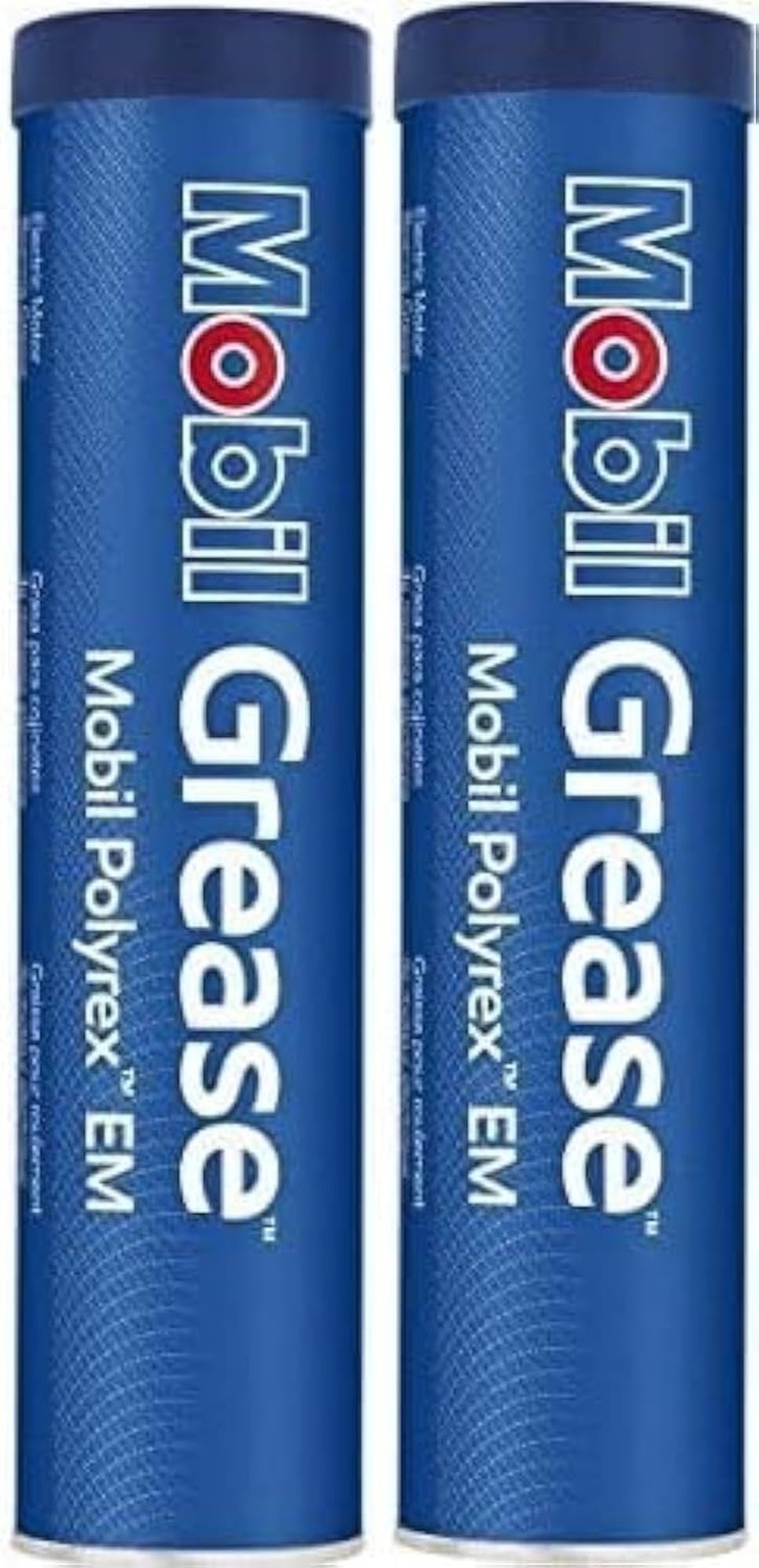 Mobil (2 Pack) – 13.7 oz Polyrex EM, Motor Grease – 2 Tubes – High-Performanc…