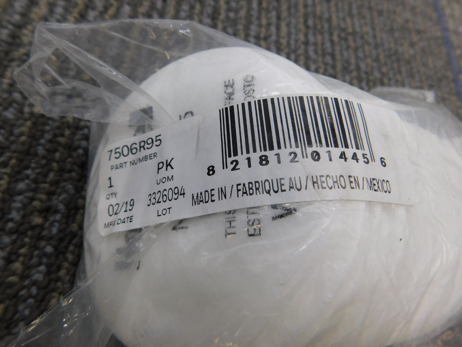 New Honeywell North 7506R95 Filter Pad, R95, PK10