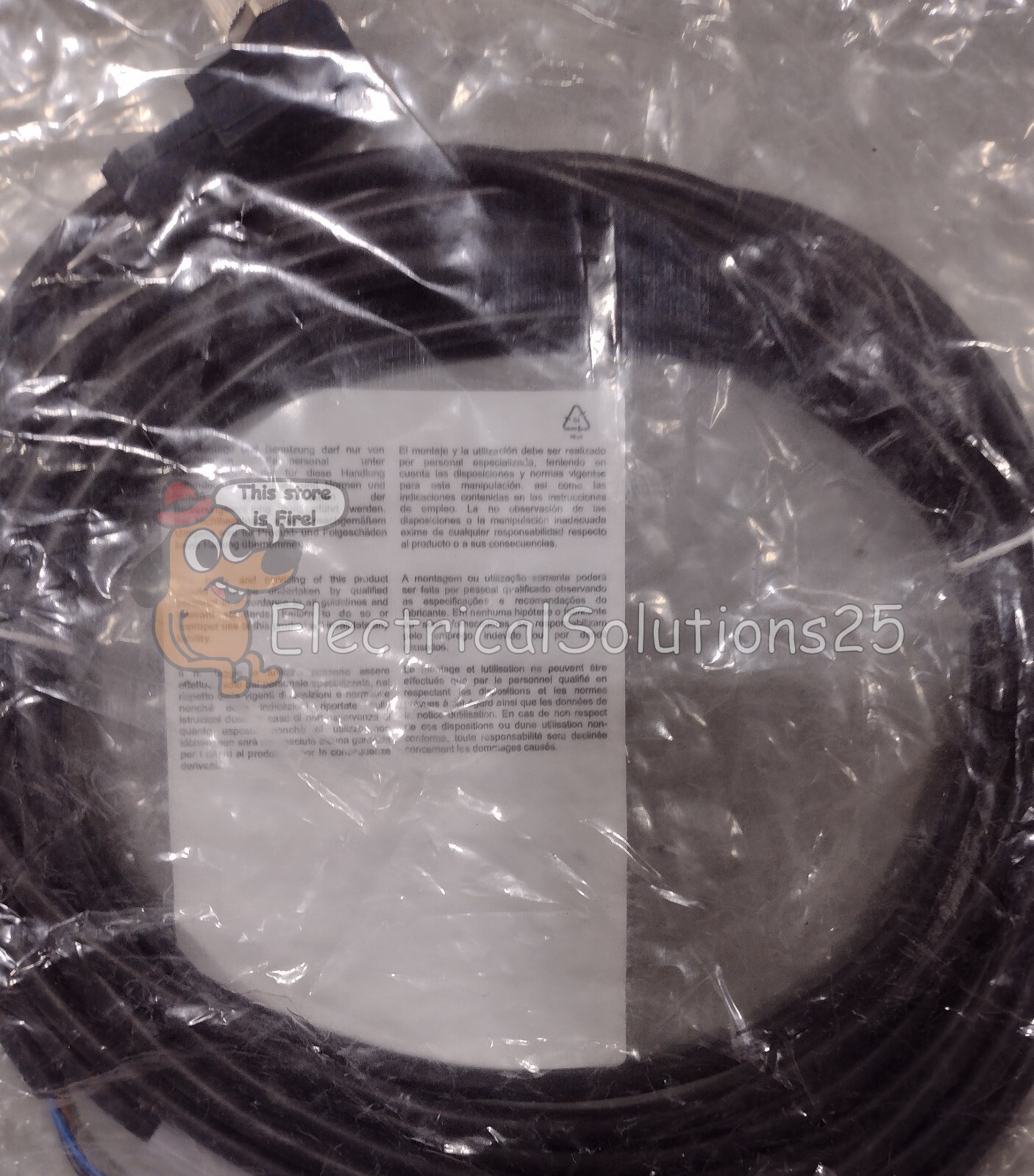 New MURR ELEKTRONIK 7000-12321-6130500 Cordset 5m M12 female 90° – Free Shipping
