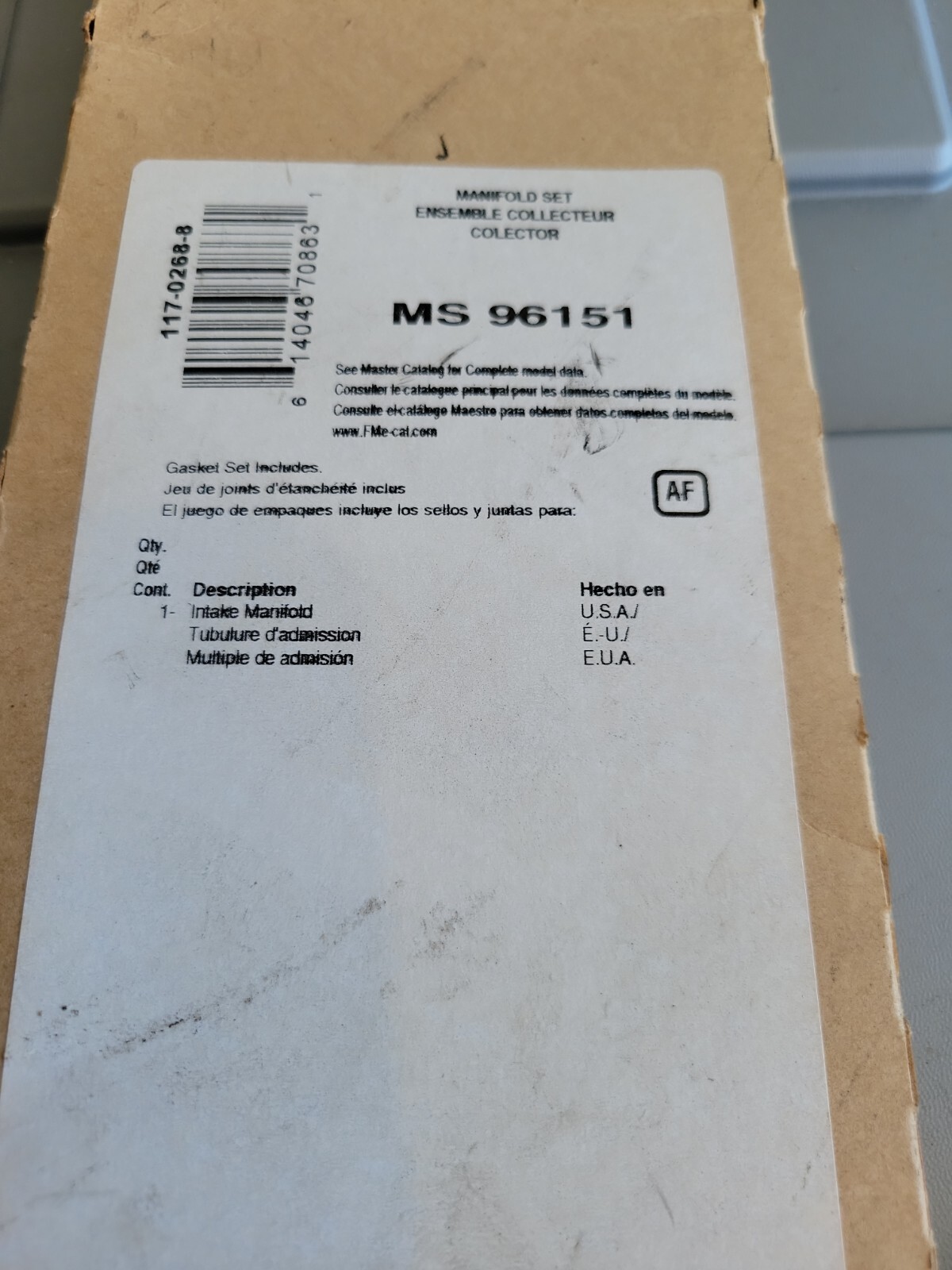 Fel-Pro MS 96151 Engine Intake Manifold Gasket Set NEW FREE FAST SHIP