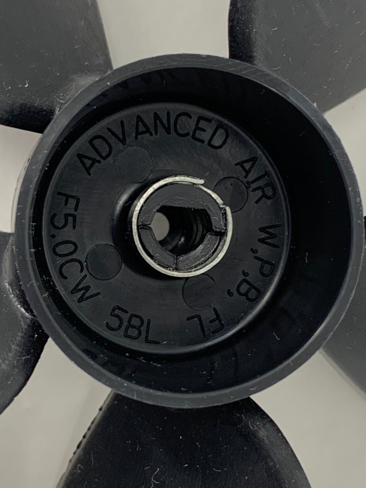 Advanced Air F 5.0 C.W 5BL Black Nylon Fan Blade