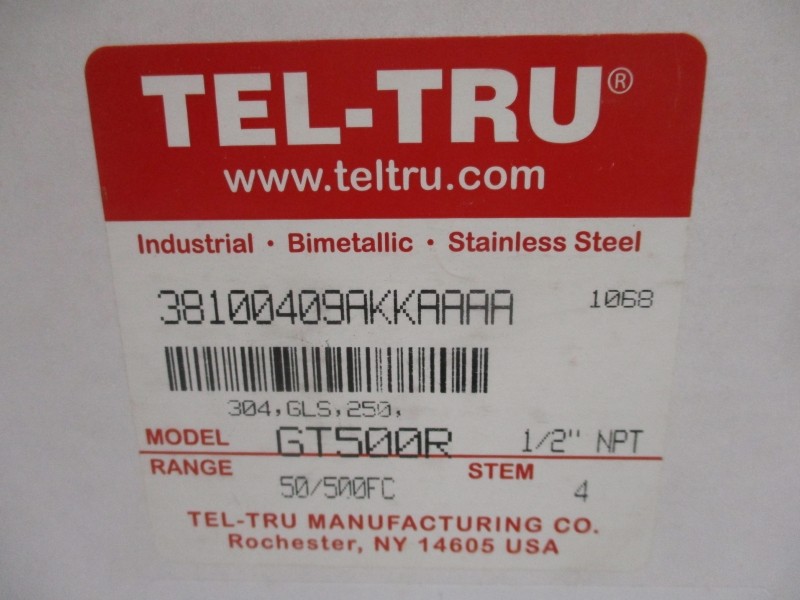 TEL-TRU GT500R 50/500F 1/2″ NSMP