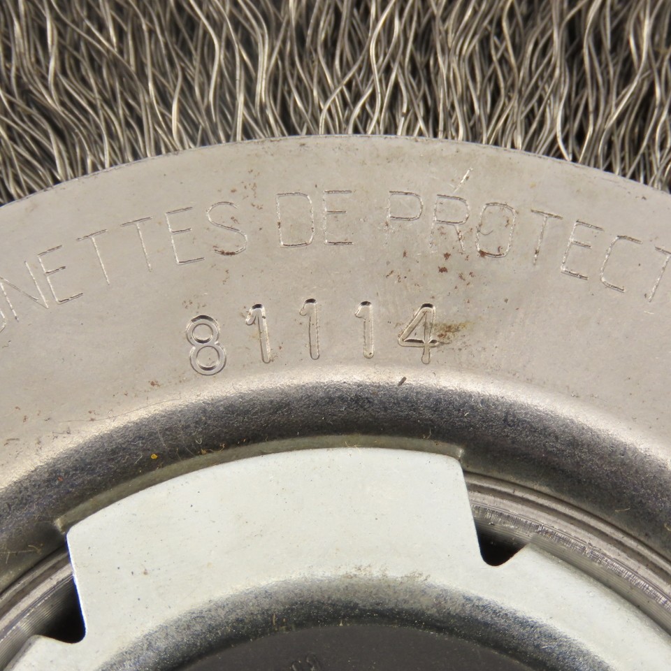Advance Brush EPD 81114 PFERD 6″ x 1-1/16″ Wide Medium Face Wire Wheel Brush