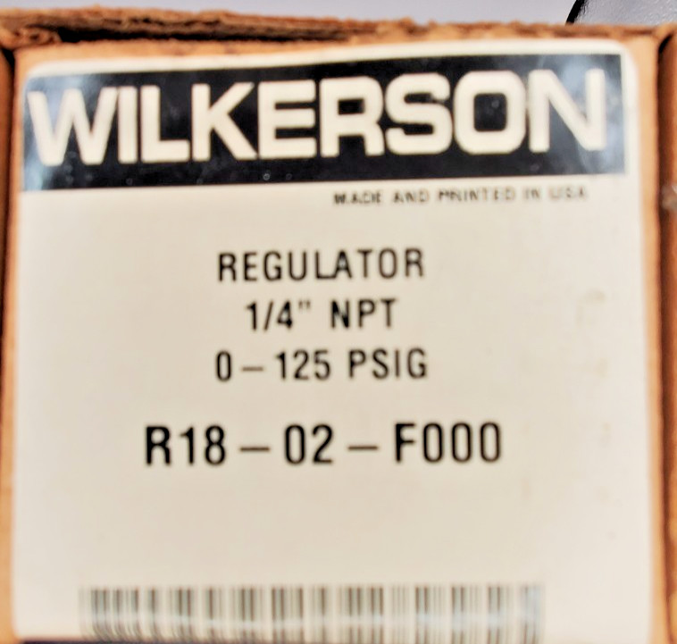 NEW WILKERSON R18-02-F000 1/4″ NPT 0-125 PSIG