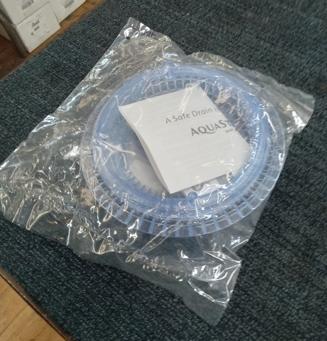 Aquastar Super Pro 8″ Round Pebbletop Clear Model CC8100 SPG-25-5530 New