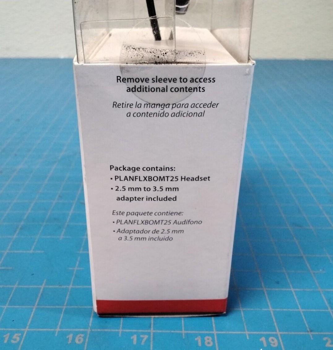 Verizon PLANFLXBOMT25 Plantronics Flex Boom Headset