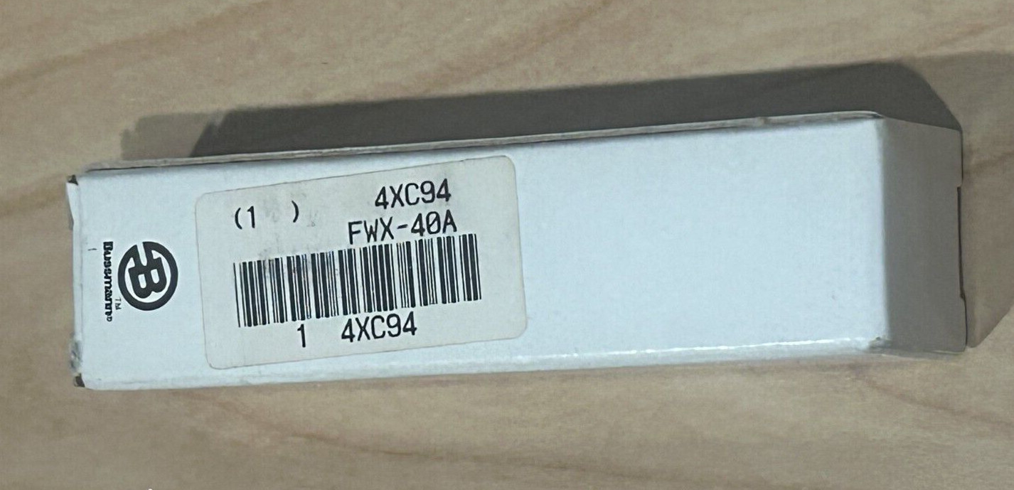 Bussmann FWX-40A 4XC94 250V Fuse BRAND NEW
