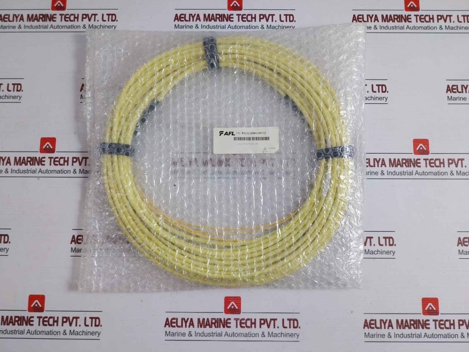 AFL R1LCLC20M-2-2911-Z Duplex Single Mode Fiber Optic Patch Cable 20M