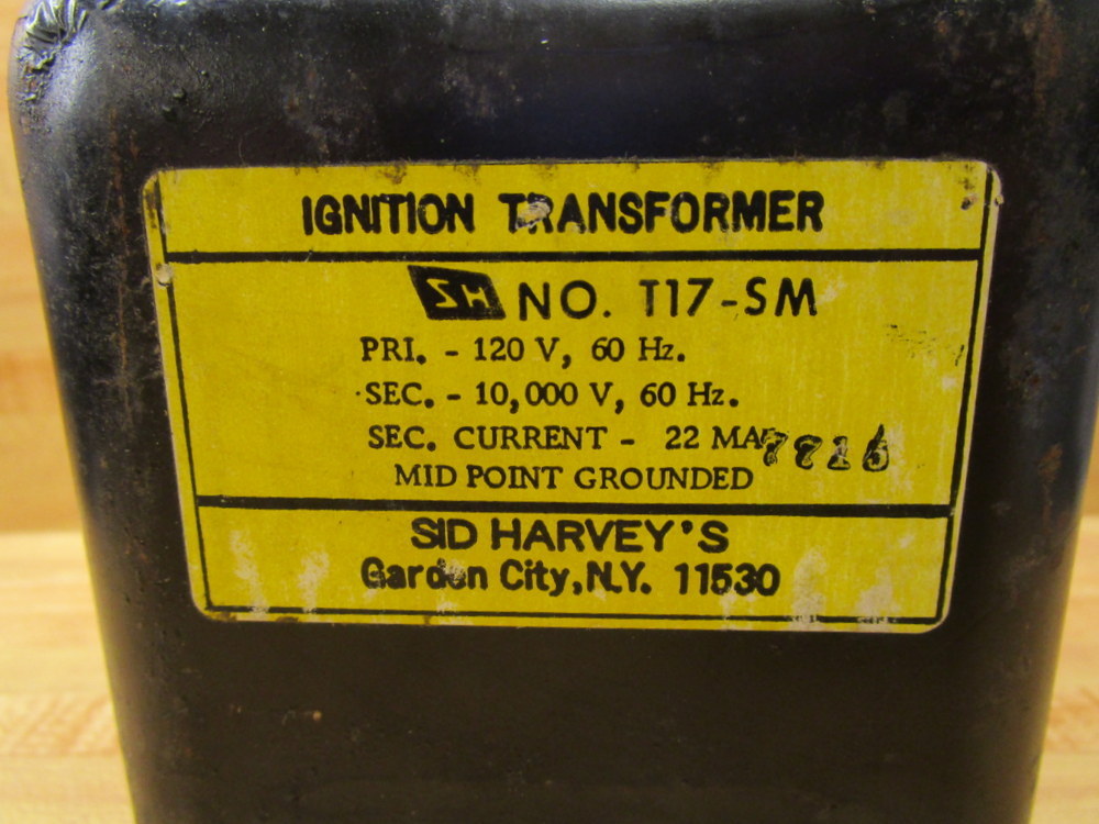 Sid Harvey’s T17-SM Ignition Transformer T17SM