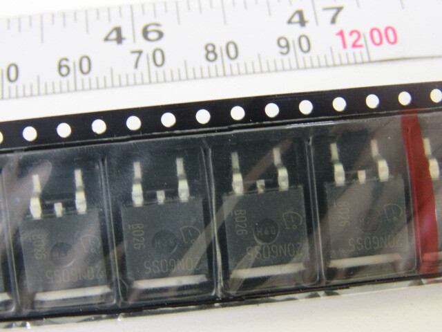 INFINEON SPB20N60S5 Qty of 17 per Lot 600V 20A NCH MOSFET SPB20N60S