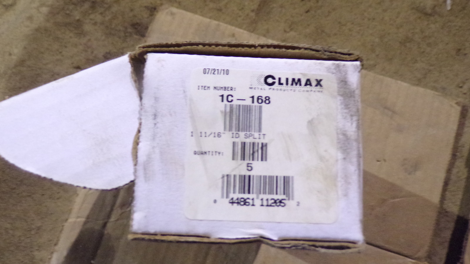 NEW Climax IC-168 1-11/16″ ID Split Collar *FREE SHIPPING*