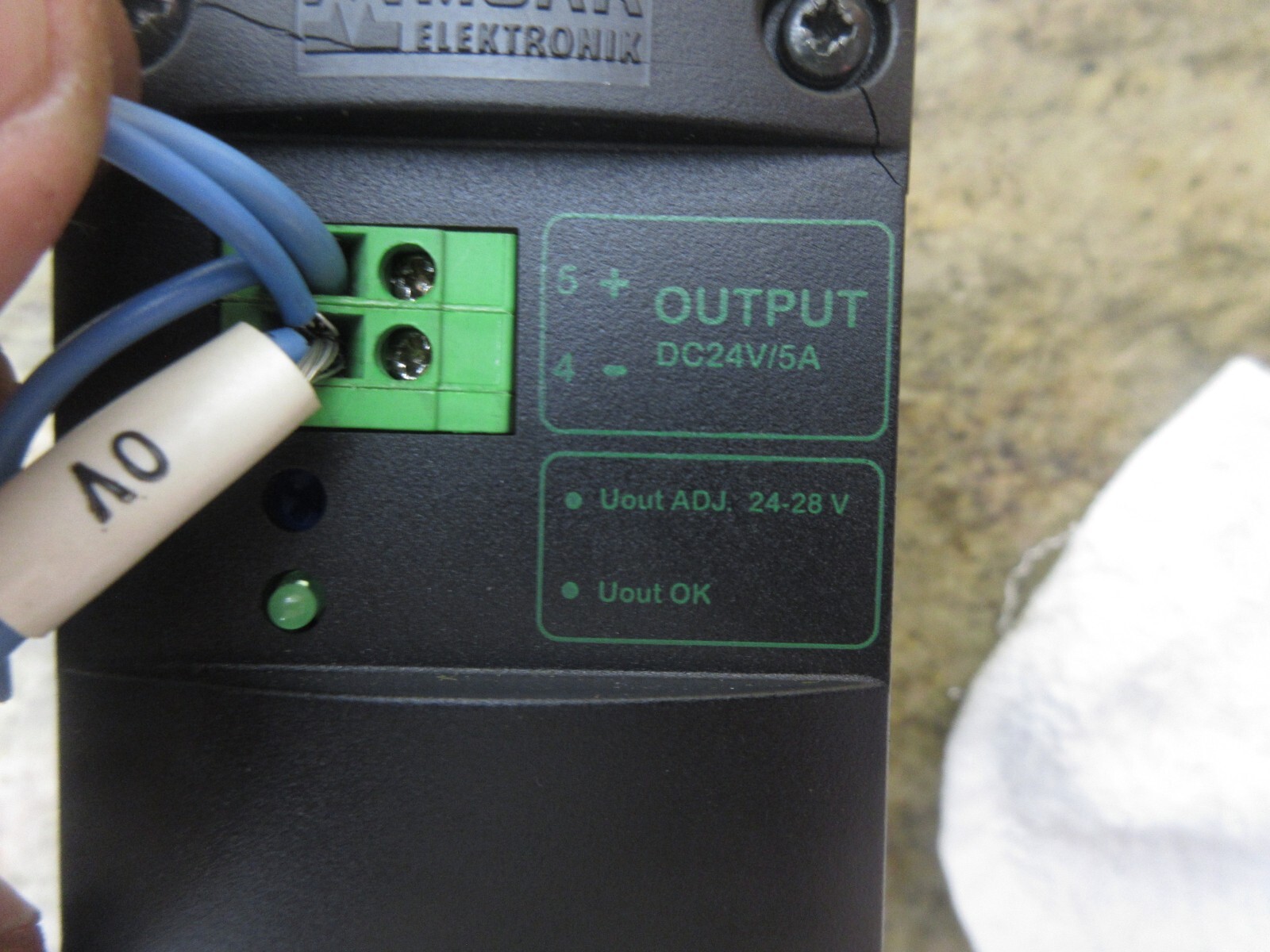 MURR ELEKTRONIK SWITCH MODE POWER SUPPLY MCS5-115/24 SINGLE PHASE 85084 00085084