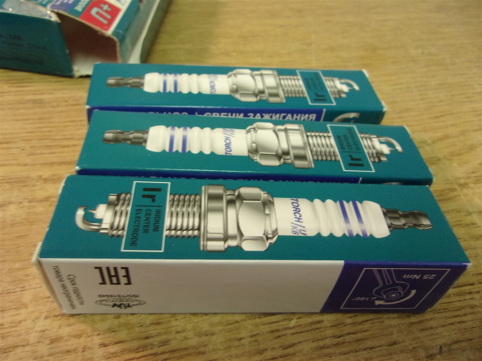NEW Iridium K56RB1-11 1957543 Tu Groove Spark Plugs Lot of 3 *FREE SHIPPING*