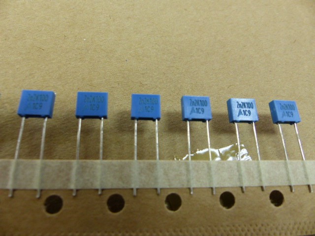 EPCOS B32529C1222K289 Qty of 150 per Lot FILM P5 2.2NF 10% 100V NASTR; Cap Fi