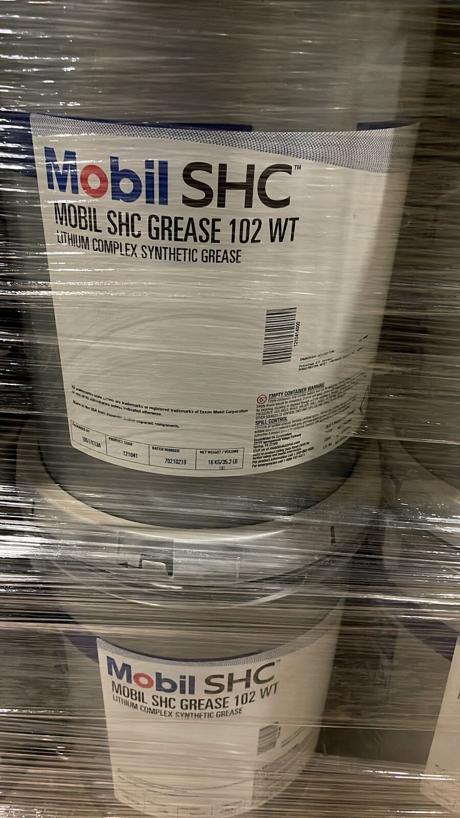 Mobil SHC Grease 102 WT (5 Gal Pail) 121041 **SALE**