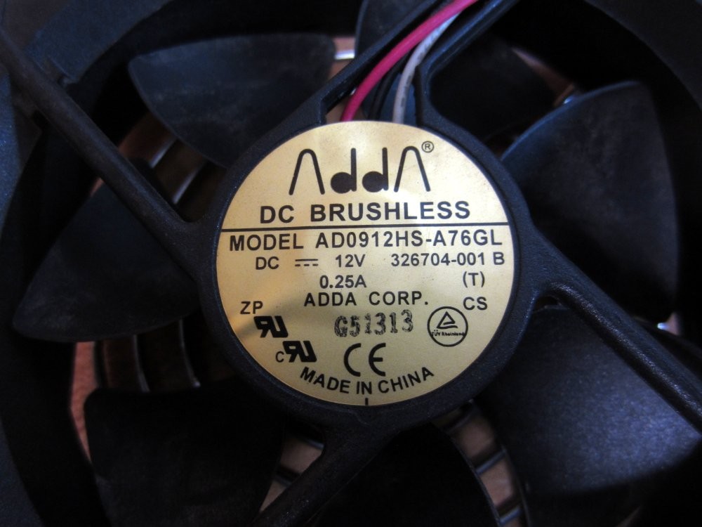 ADDA AD0912HS-A76GL Axial Fan AD0912HSA76GL W/Guard
