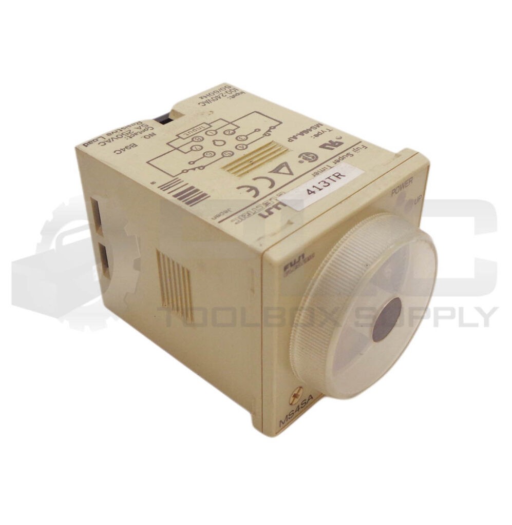 FUJI MS4SA-AP SUPER TIMER 100-240VAC 50/60HZ 5A 250VAC MS4SA