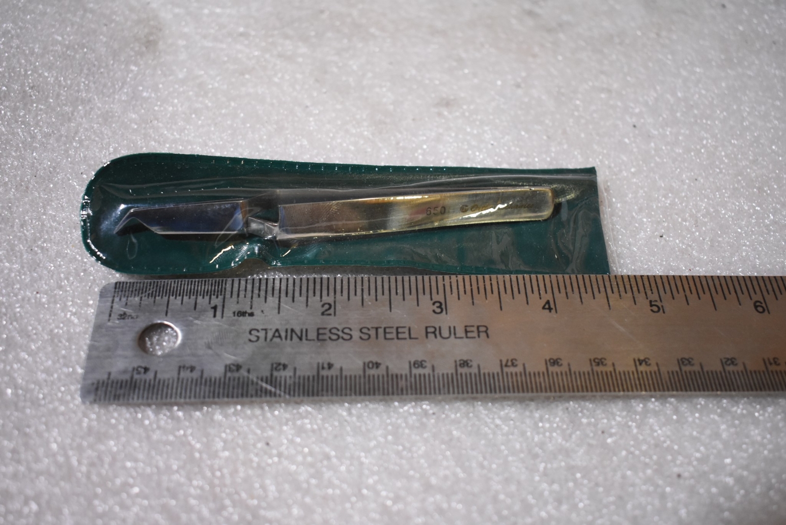 BRACKET PLACEMENT TWEEZERS 650, MADE IN PAKISTAN (LOT OF 15)