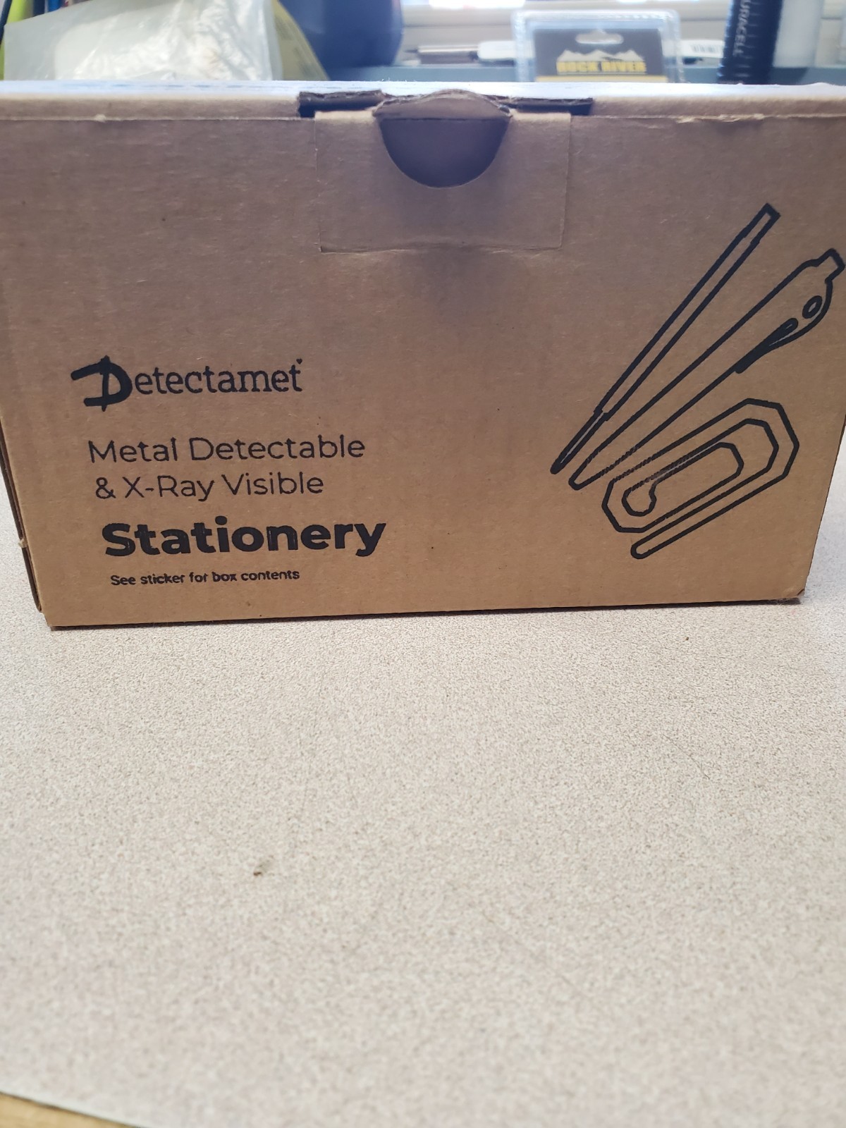 DETECTAMET INC. 104-I01-C11-PA01 Pen Blue Non-Erasable Ballpoint W/Clip PK 10