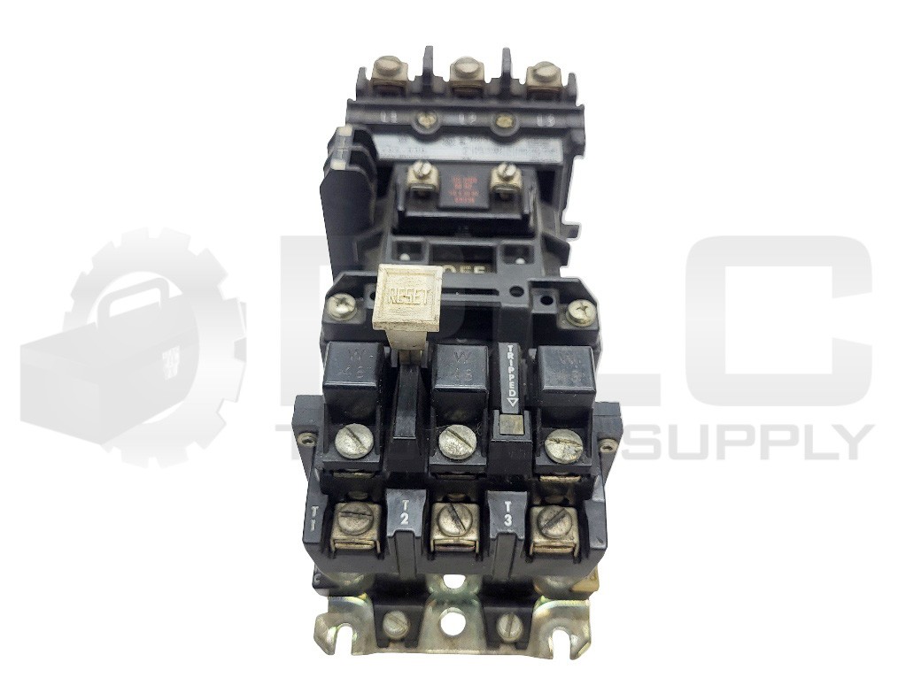 ALLEN BRADLEY 505-BOD /C STARTER W/ CB236 COIL W/ 42185-800-01 W/ 595-A /B