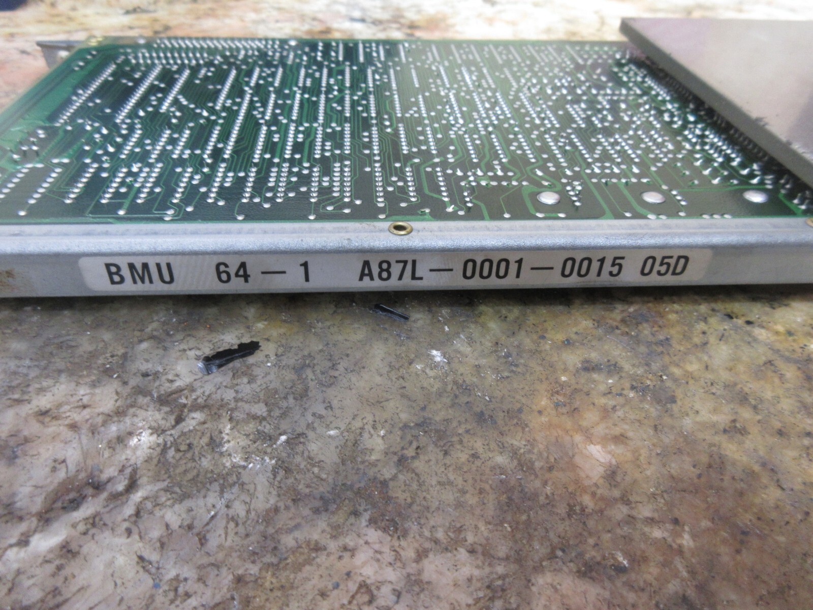 HITACHI FANUC BUBBLE MEMORY UNIT BMU 64-1 A87L-0001-0015 05D