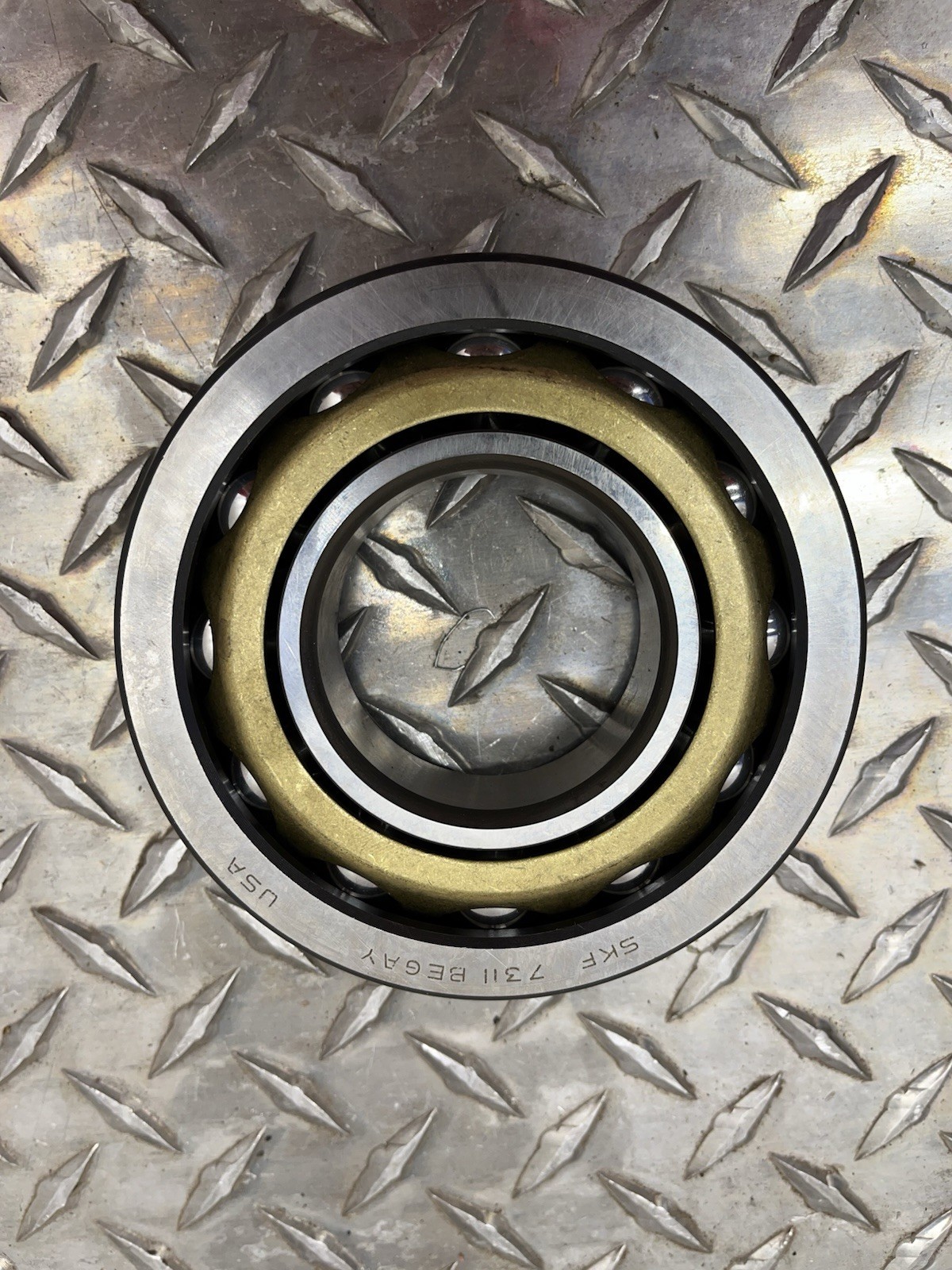 7311 BEGAY Single row angular contact Bore 55 mm OD 120 mm W 29mm
