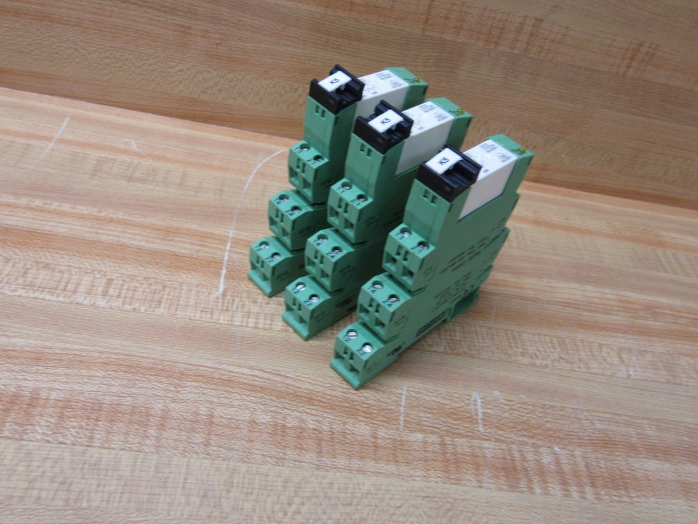 Phoenix Contact PLC-BSC-24DC/21-21 Terminal Block 2967015 W/Relay 29 61 192 (Pac