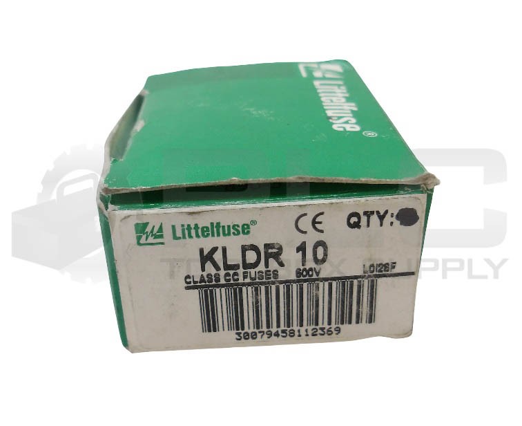 NEW BOX OF 8 LITTELFUSE KLDR 10 CURRENT LIMITING FUSE 10A 600V *READ*