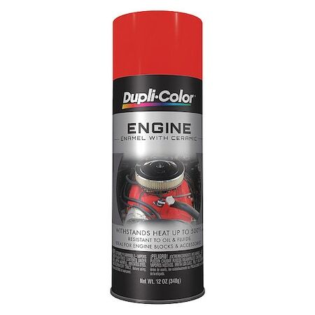Dupli-Color Ede162007 16 Oz. Gloss Chevy Orange Engine Enamel