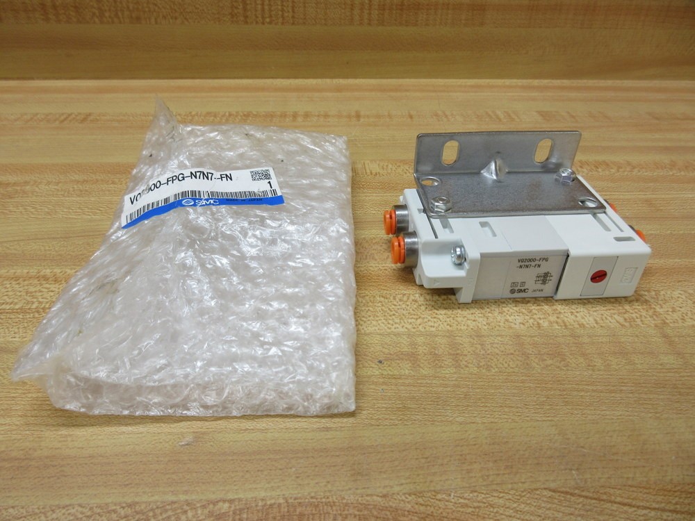 SMC VQ2000-FPG-N7N7-FN Double Check Block VQ2000FPGN7N7FN