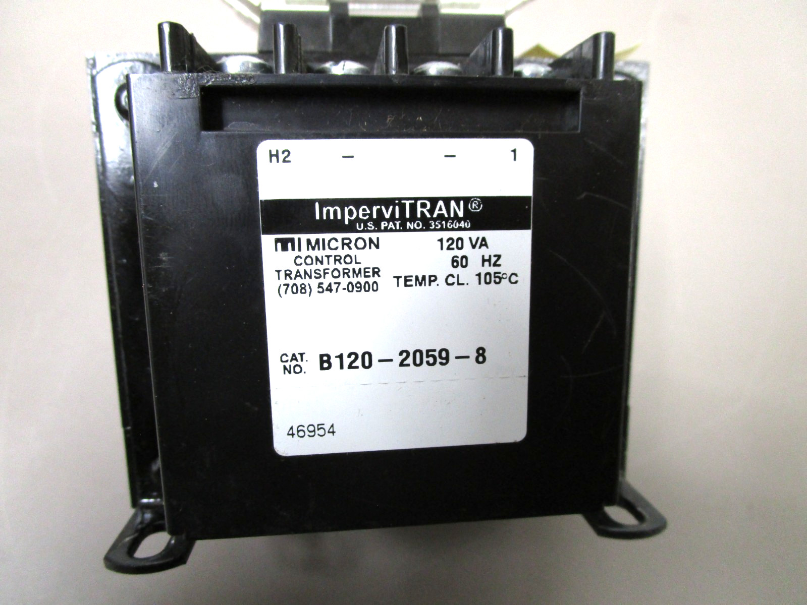 ImperviTRAN Micron Control Transformer B120-2059-8