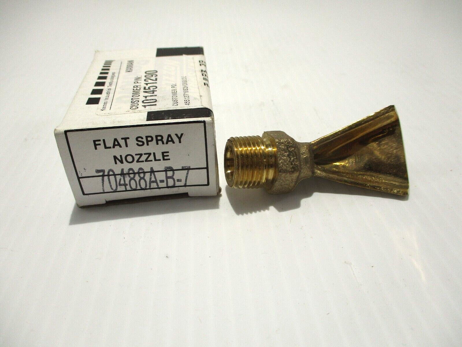 NEW REXNORD 70488B-B-8 FLAT SPRAY 3/8″ NOZZLE BRASS