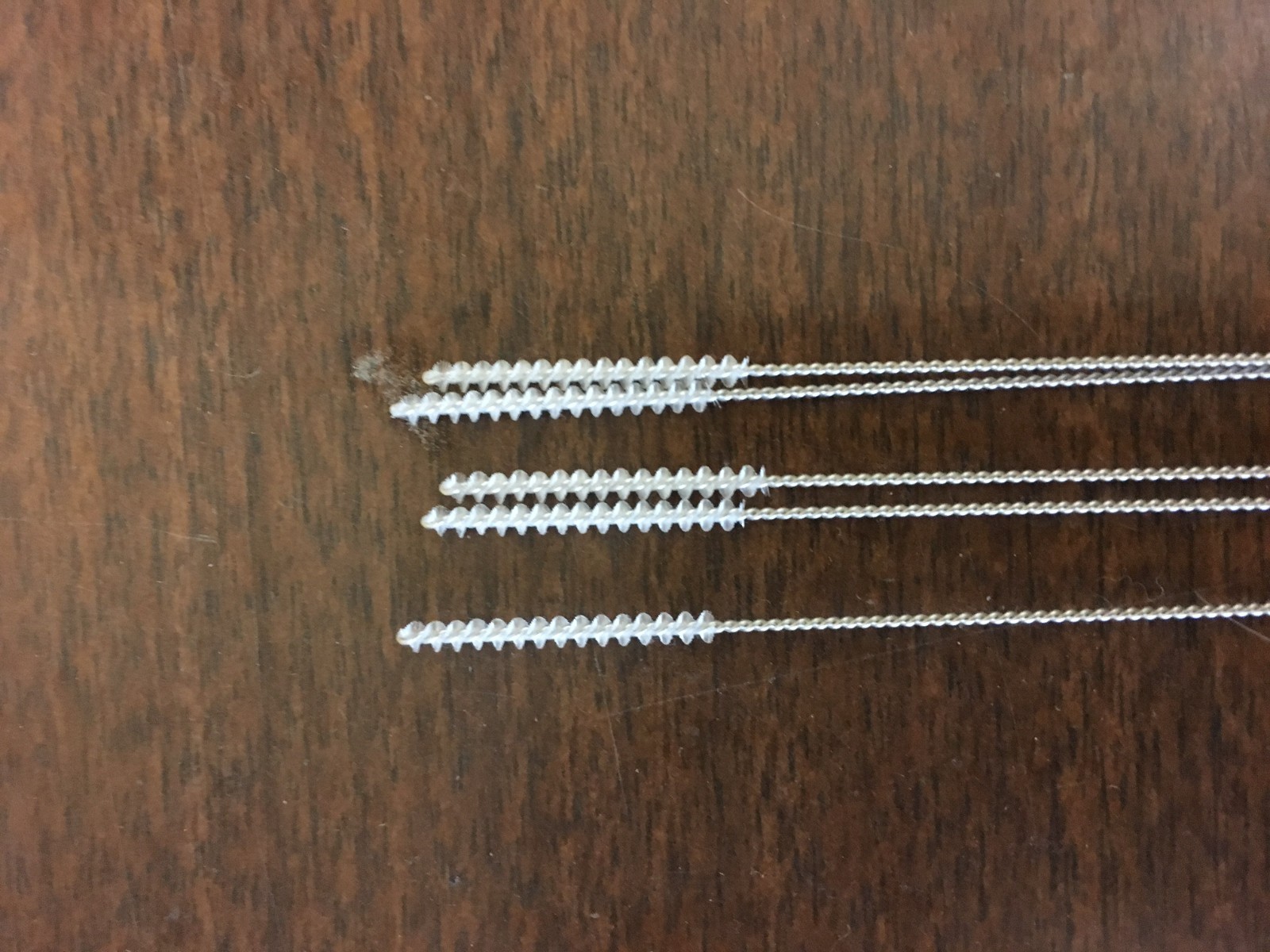 HIGHTBRUSH#BP3 3MM NYLON TUBE BRUSH INSTRUMENT CLEANING 14”LONG 5 PIECES