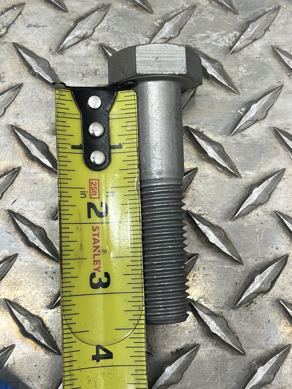 (18) Stainless Steel Heavy Hex Head 3/4″-10 X 3-1/2 length B8 alike 92655A495