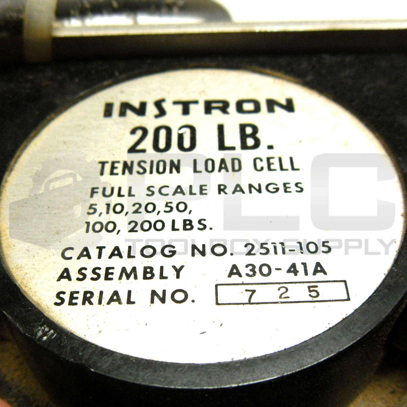 INSTRON 2511-105 LOAD CALL COMPRESSION TENSION TESTER
