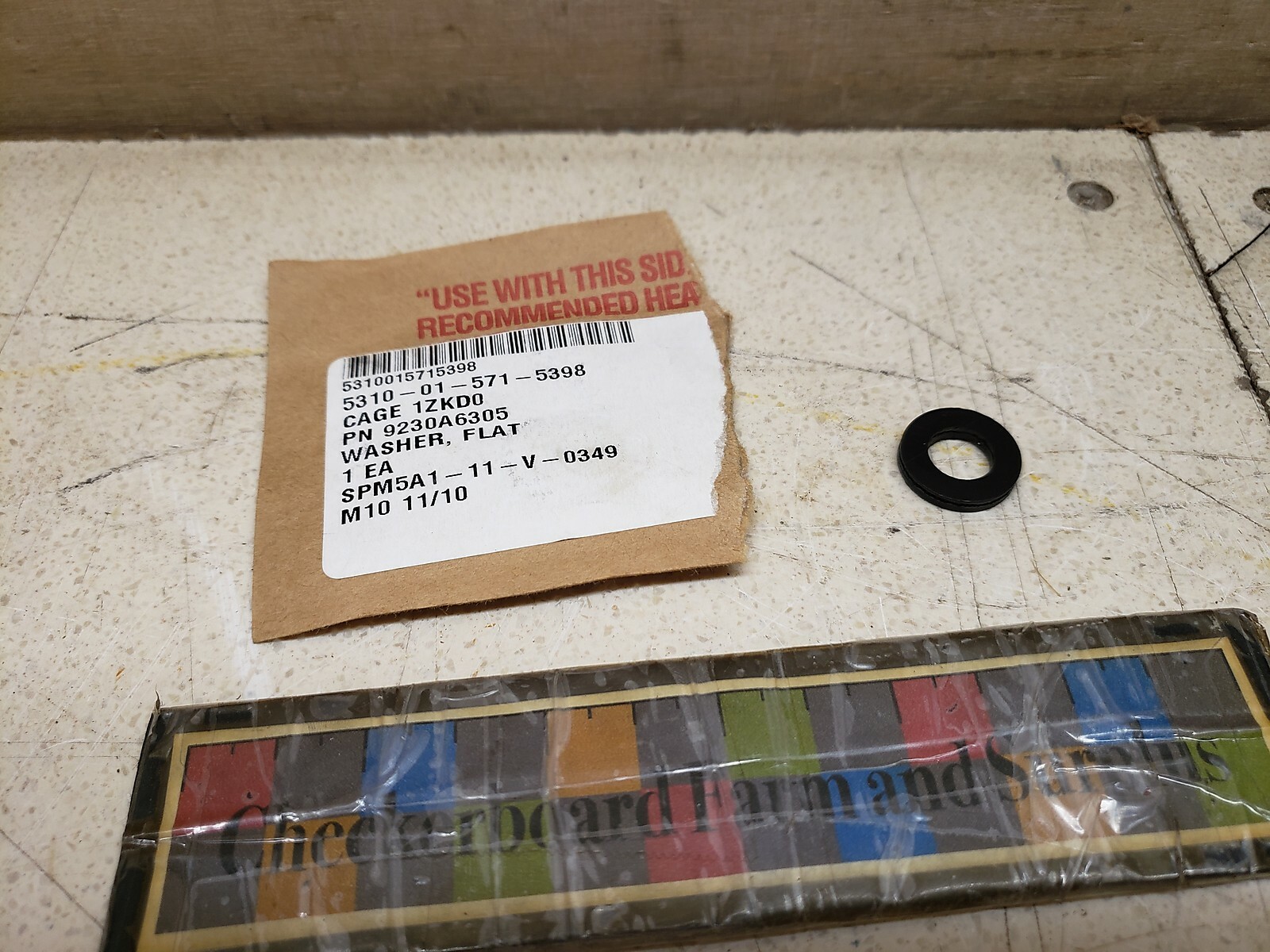 NOS 2IS Flat Washer 9230A6305 C28006303 5310015715398