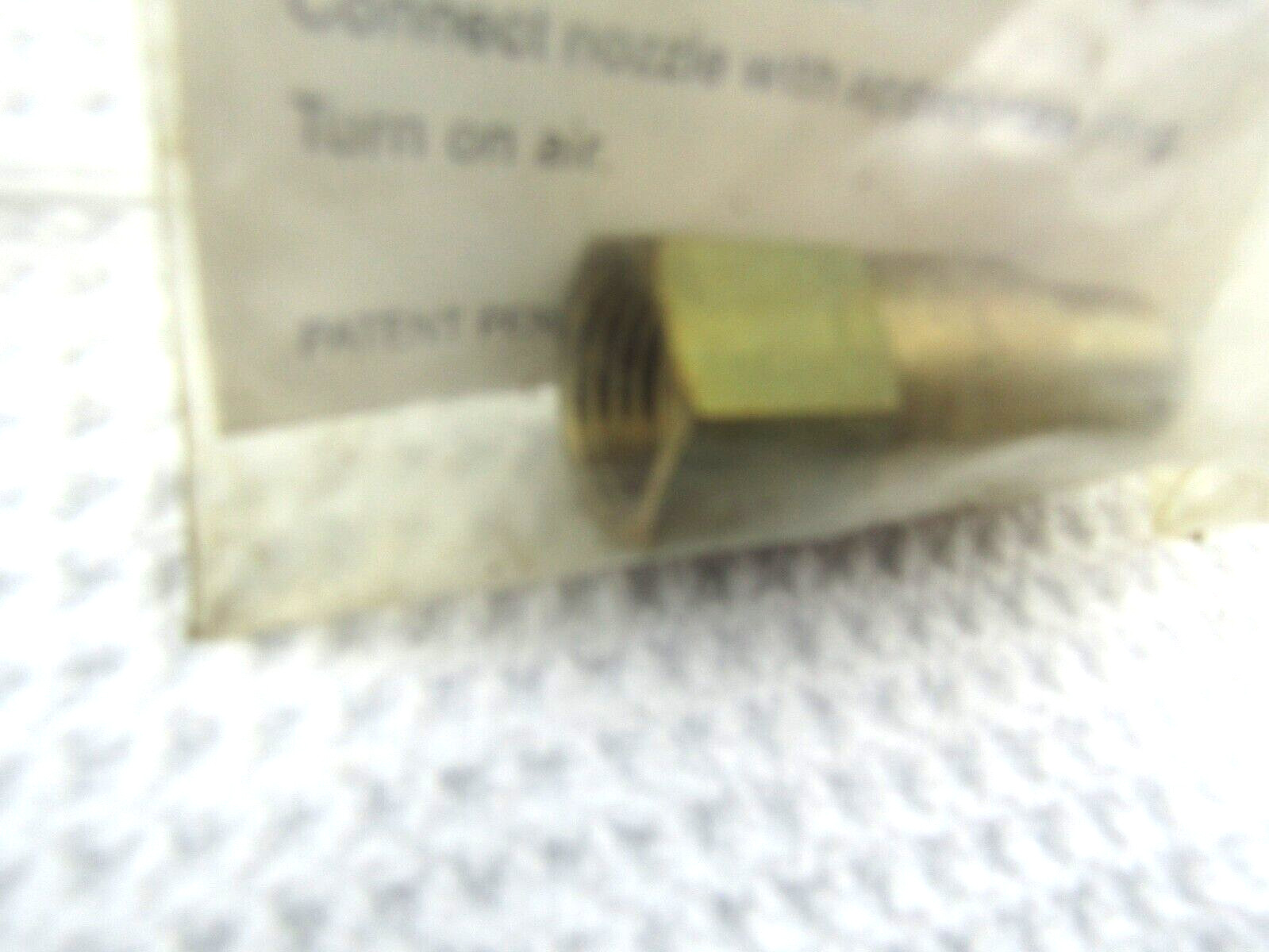 Exxair Model No. 1002 Safety Air Nozzle